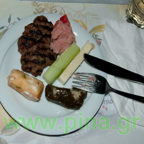 Meat and wine in ermou street