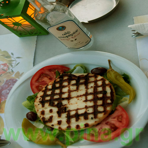 Mezes and ouzo in Monastiraki