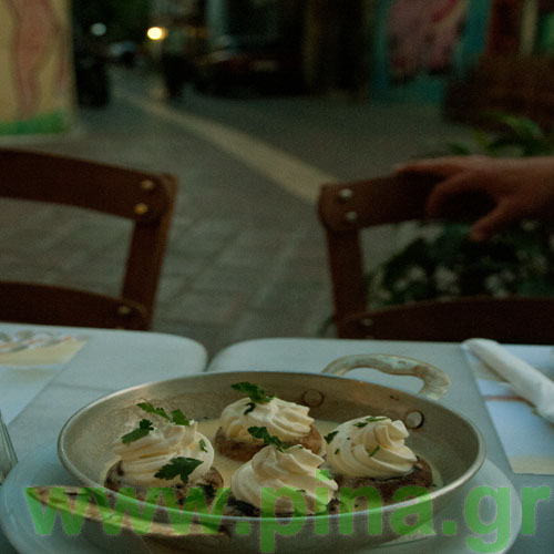 Mezes and ouzo in Monastiraki