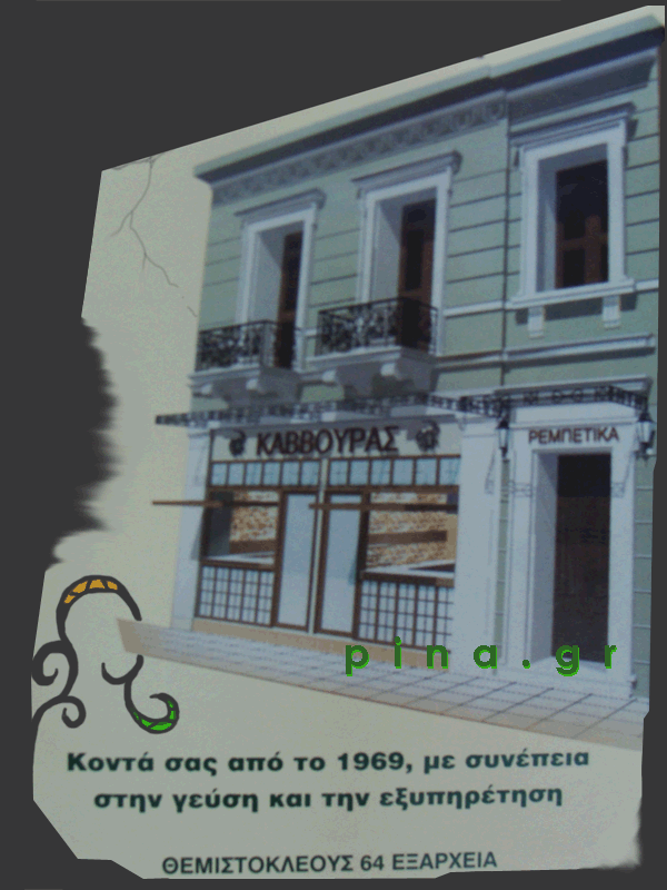 Kavouras souvlaki in Exarchia Greece